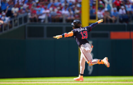 Acuña, Riley power Braves past Phillies 5-4 as Atlanta moves 5 games up over Philly in NL East
